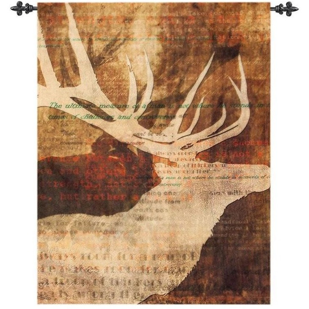 Elk Wall Hanging Stag Story | Manual Woodworkers | SWSTST