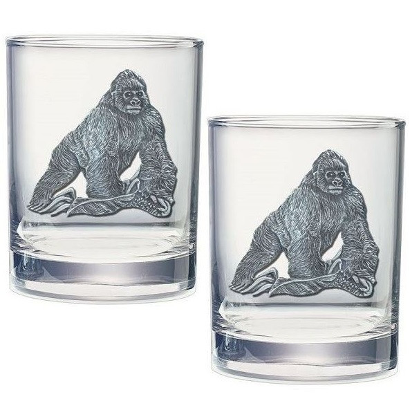 Gorilla Glasses | Double Old Fashioned | Heritage Pewter