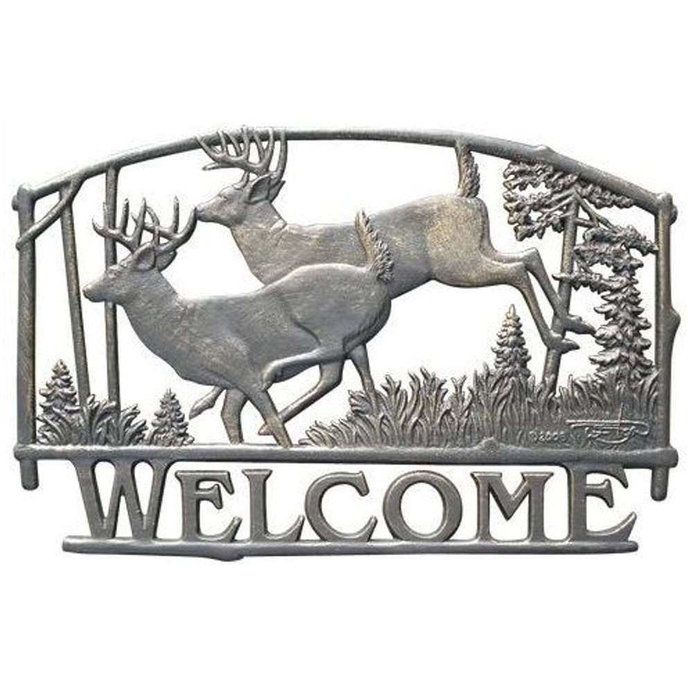 Deer Welcome Sign | Painted Sky | PSWS-DR