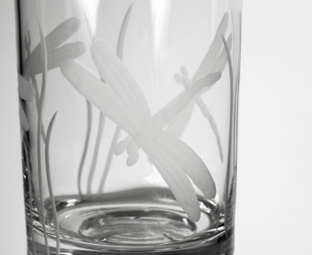 Dragonfly Double Old Fashioned Glass Set of 4 | Rolf Glass | 206004