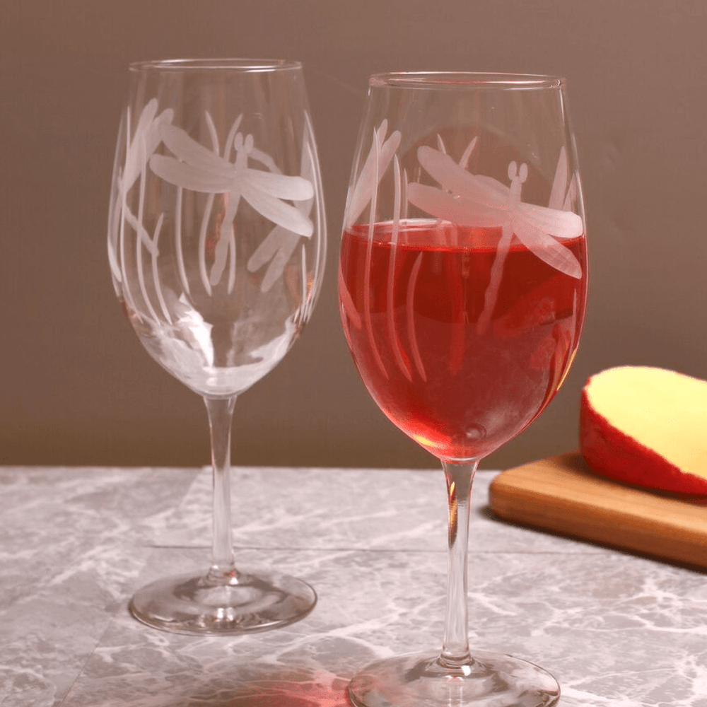 Dragonfly All Purpose Wine Glass Set of 4 | Rolf Glass | 206264 
