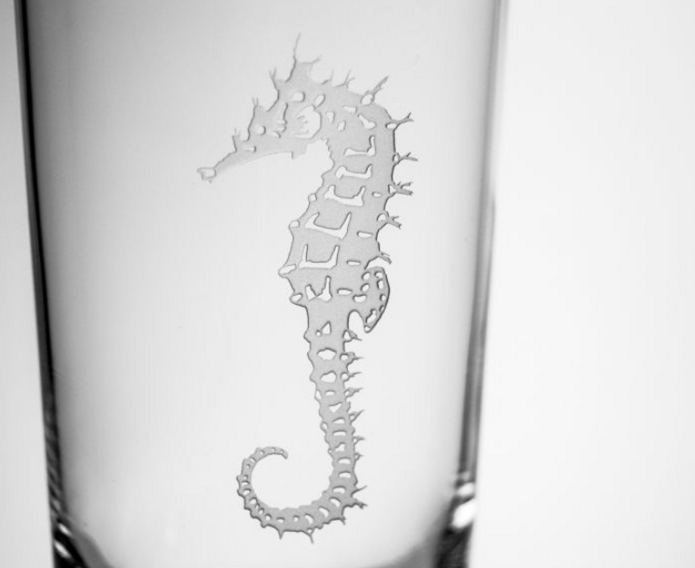 Seahorse Cooler Set of 4 | Rolf Glass | 221014