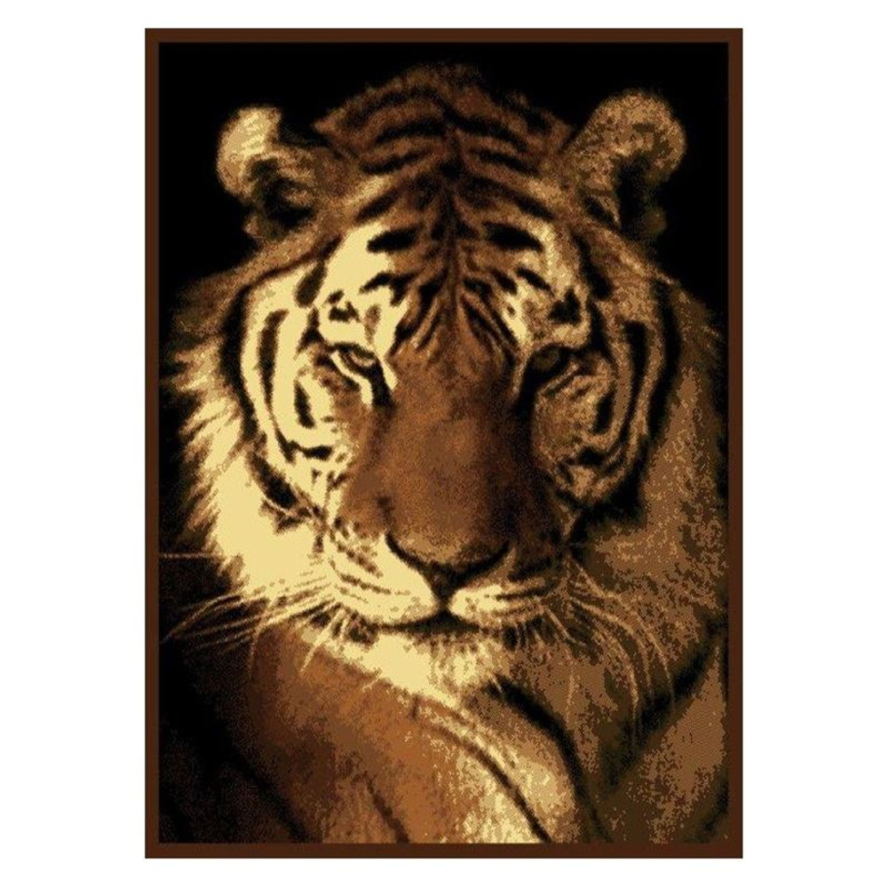 Tiger Portrait Area Rug | United Weavers | UW910-02450