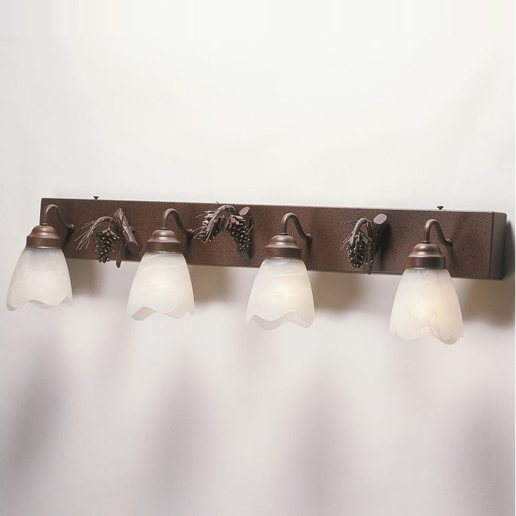 Pinecone Vanity Light Bathroom Light Pinecone Decor