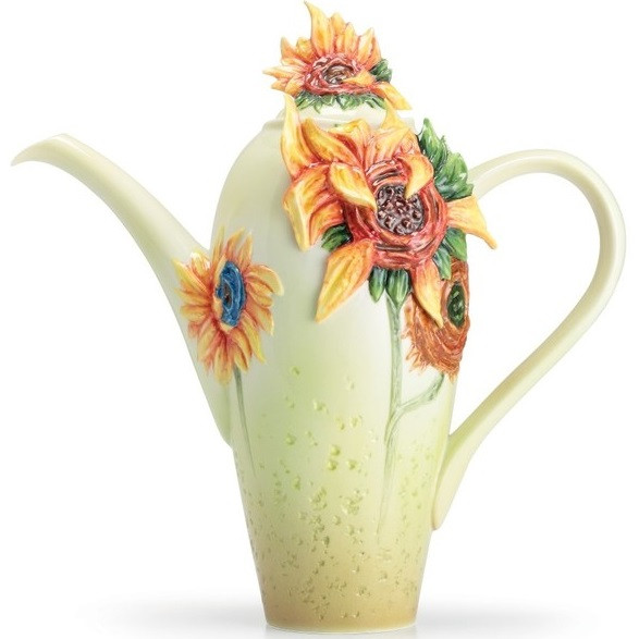 フランツコレクション　ゴッホ　ティーセット ゴッホ美術館と台湾ブランドのコラボ美。ゴッホのひまわりカップ