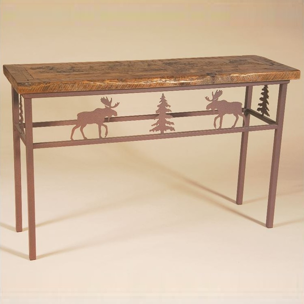 Moose Barn Wood Sofa Table Moose Barn Wood Sofa Table