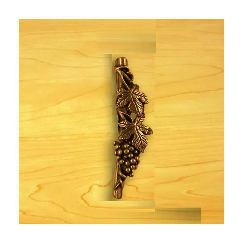 Grapes Right Vertical Drawer Pull | Functional Fine Art | ffa02247