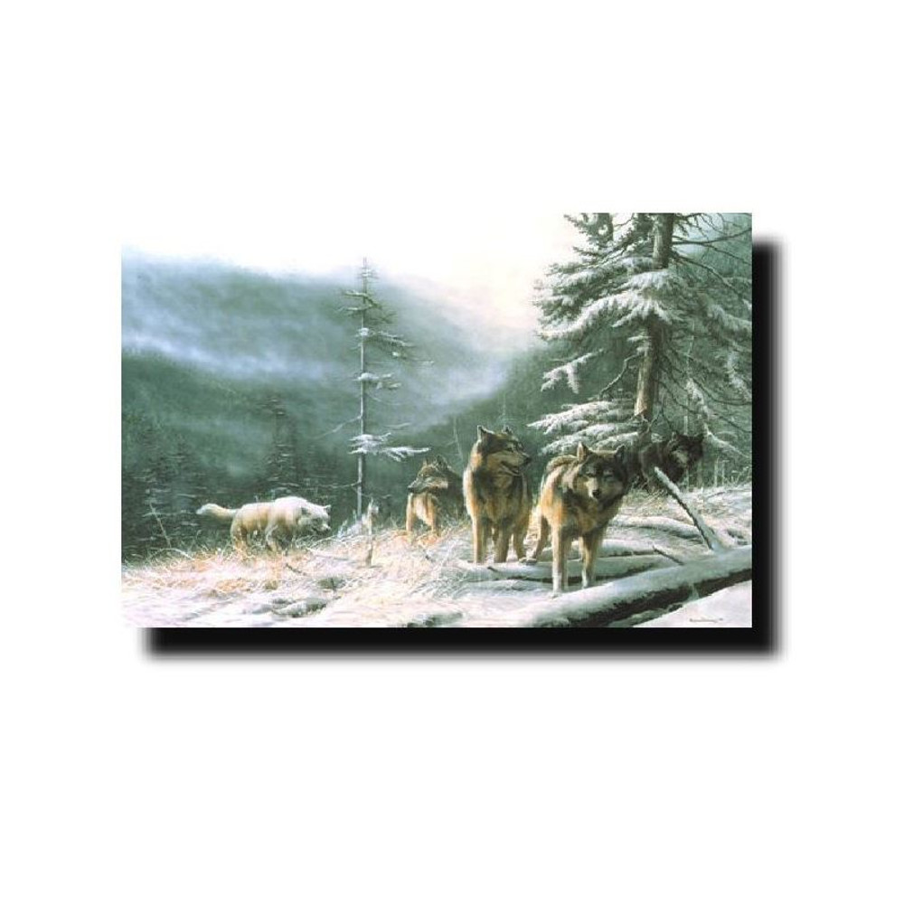 Wolf Print "Search for Survival" | Kevin Daniel | KD091