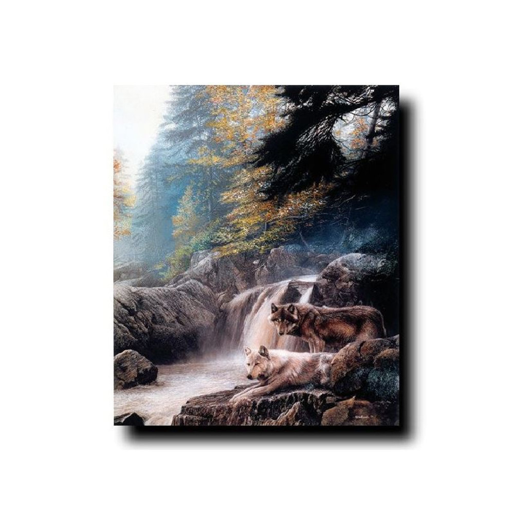 Wolf Print "Lonely Vigil in Fall" | Kevin Daniel | KD282