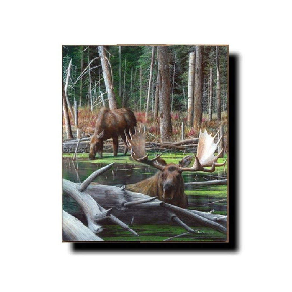 Moose Print "At River's Edge" | Kevin Daniel | KD299