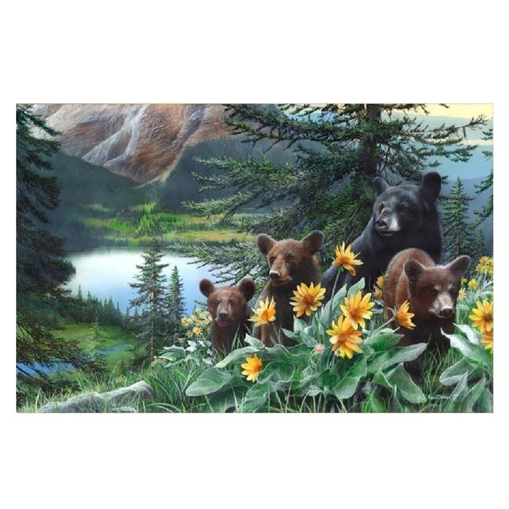 Bear Print "Basking in the Balsamroot" | Kevin Daniel | KD308