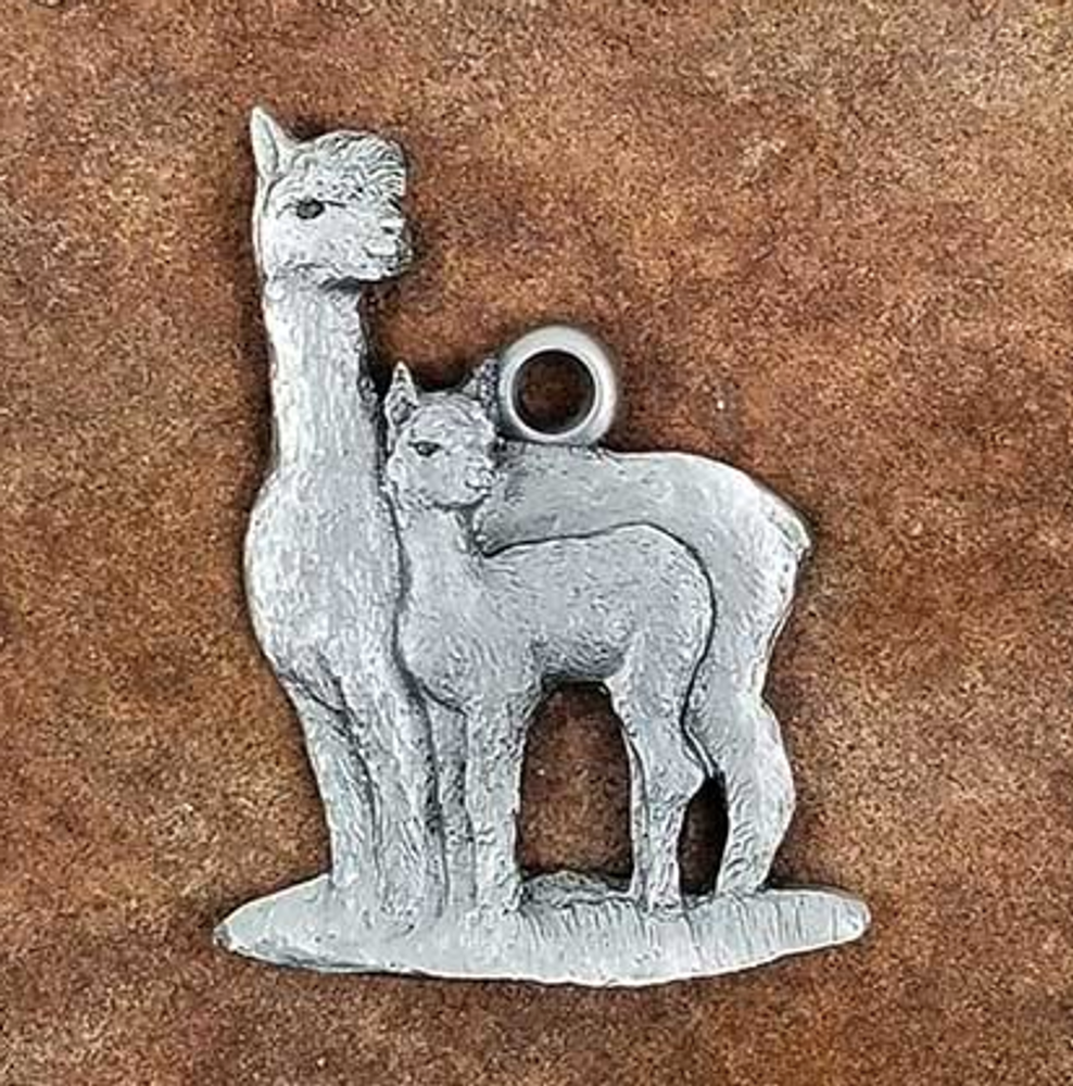 Alpaca Pewter Ornament | Andy Schumann | SCHMC122115