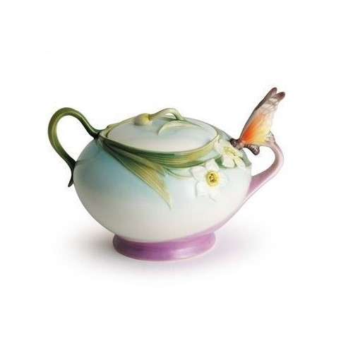 FRANZ コレクション Butterfly Sugar Jar | Franz Collection | Porcelain
