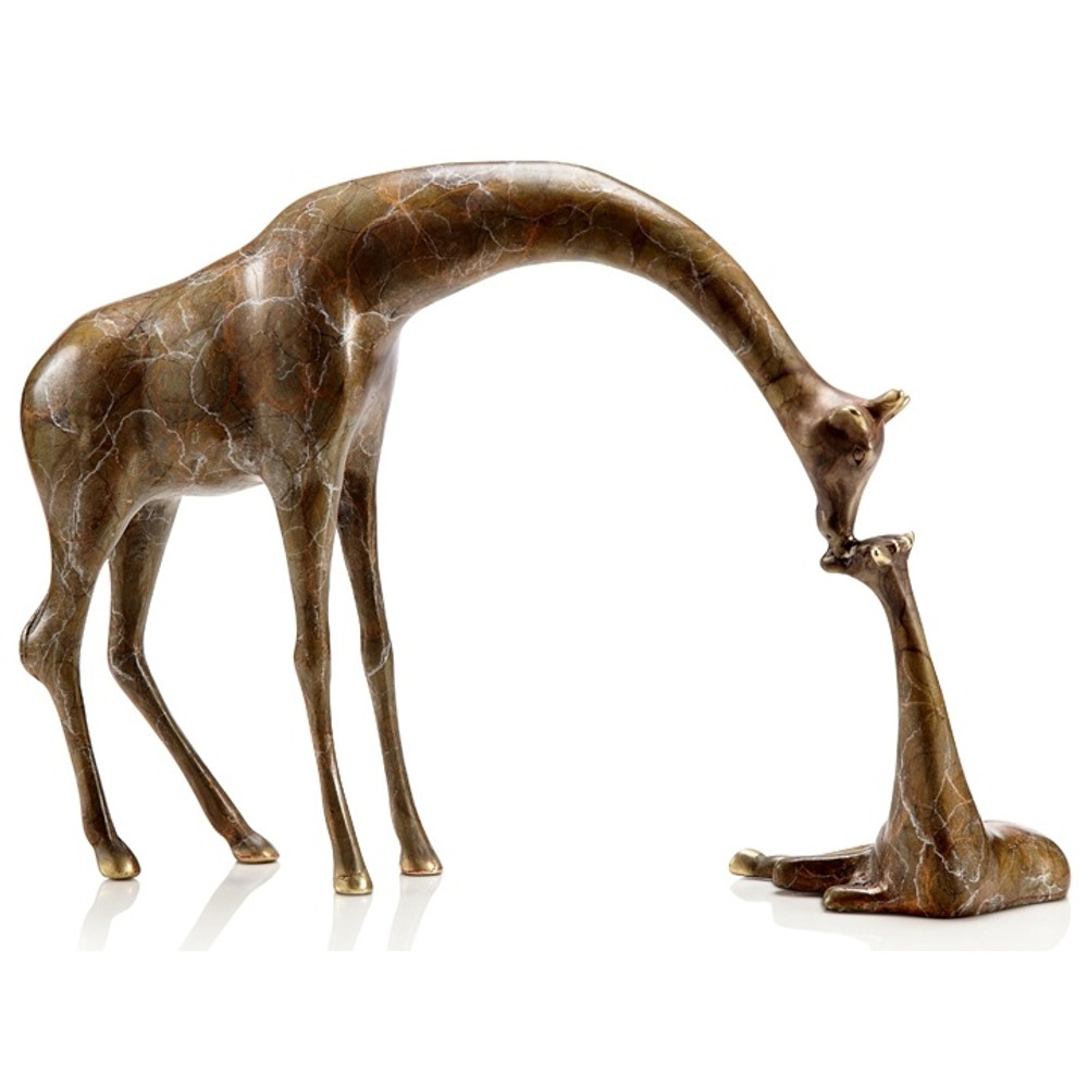 Giraffe Sculpture "Loving Parent and Child" | 80305 | SPI Home