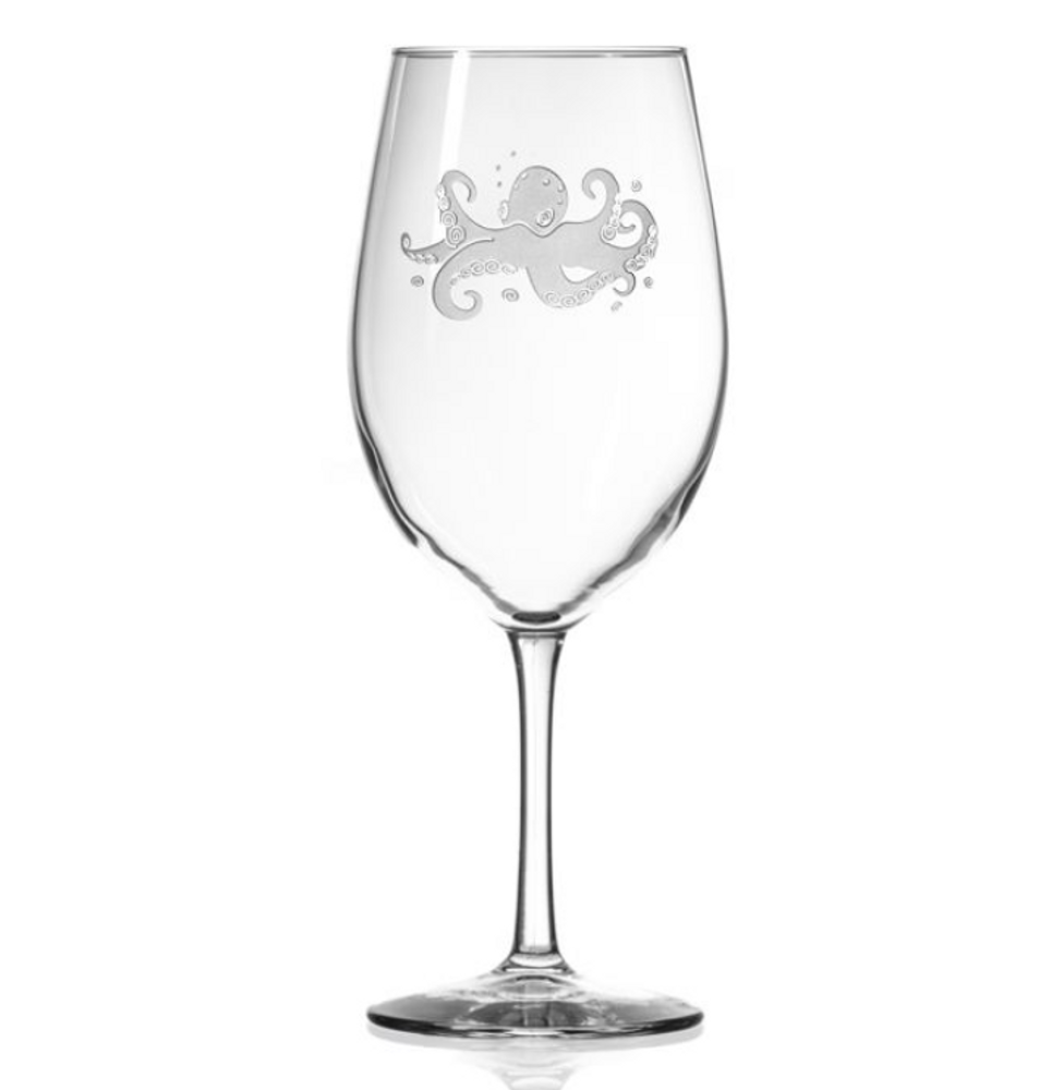 Octopus All Purpose Wine Glass Set of 4 | Rolf Glass | 238265