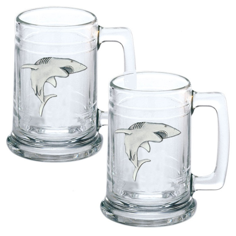 Shark Stein Set of 2 | Heritage Pewter | ST3350