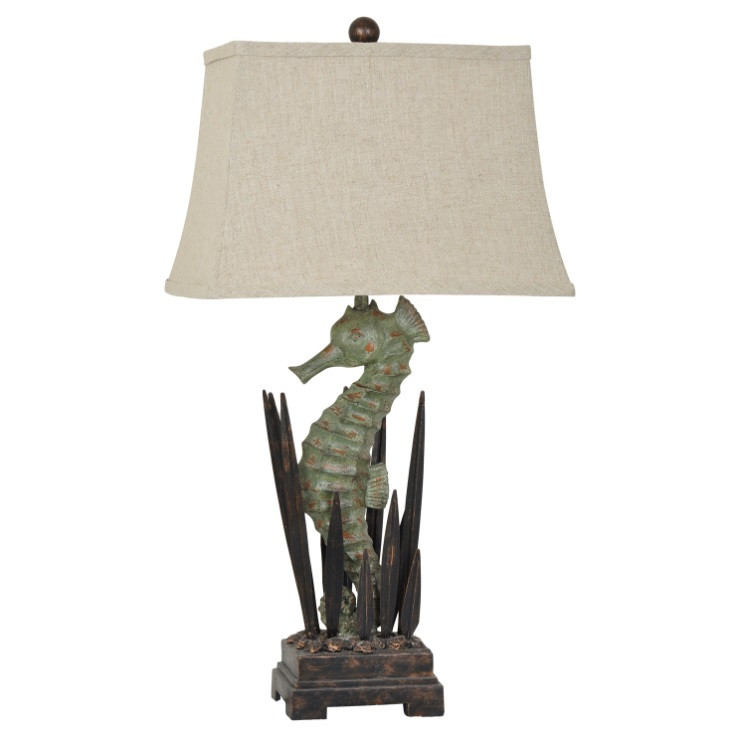 SeahorseTable Lamp | Coastal | Crestview