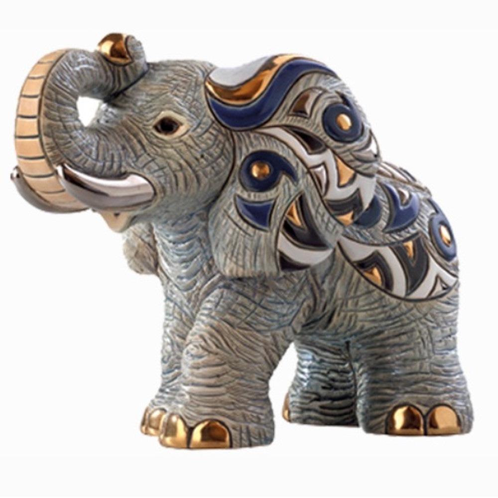 African Elephant Figurine | De Rosa Collection | 1022