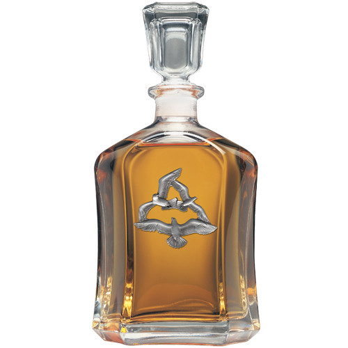 Heritage Pewter By a Nose Capitol Decanter Chest