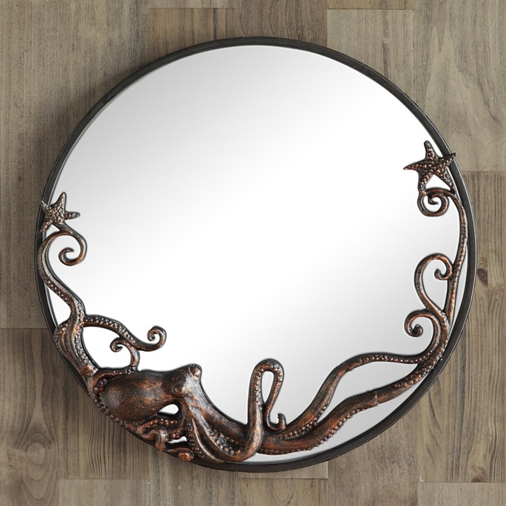 Octopus Round Wall Mirror | 51010 | SPI Home