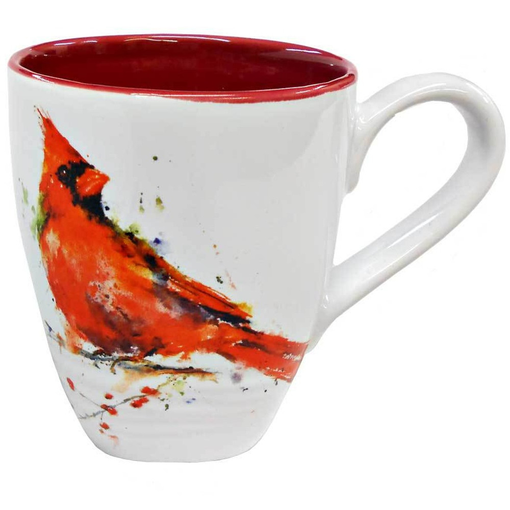 Cardinal Stoneware Mug | Big Sky Carvers | B5050123