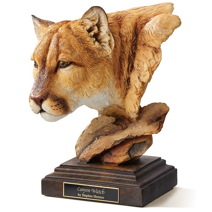 Cougar Sculpture "Canyon Watch" | Mill Creek Studios | 6567443473