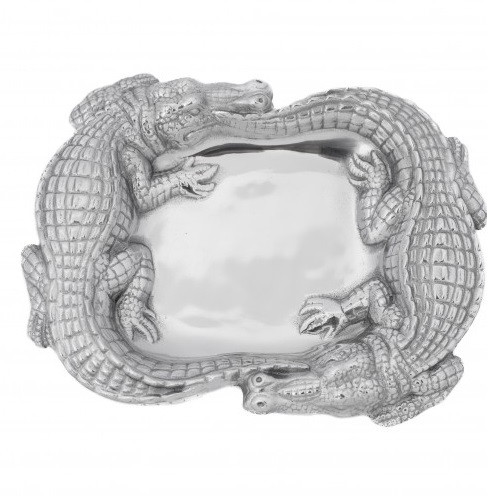 Arthur Court Designs Alligator Catch All Tray - Thumbnail 4