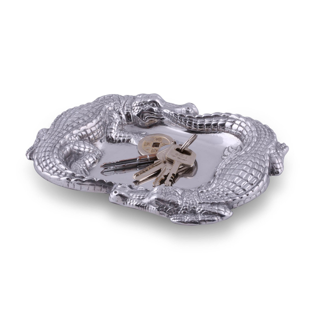 Arthur Court Designs Alligator Catch All Tray