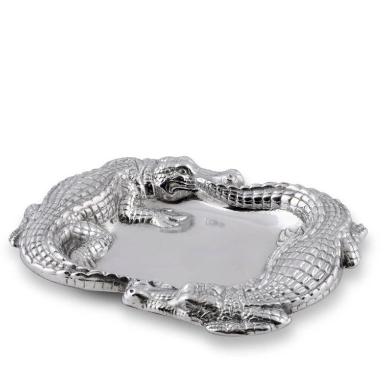 Arthur Court Designs Alligator Catch All Tray - Thumbnail 2