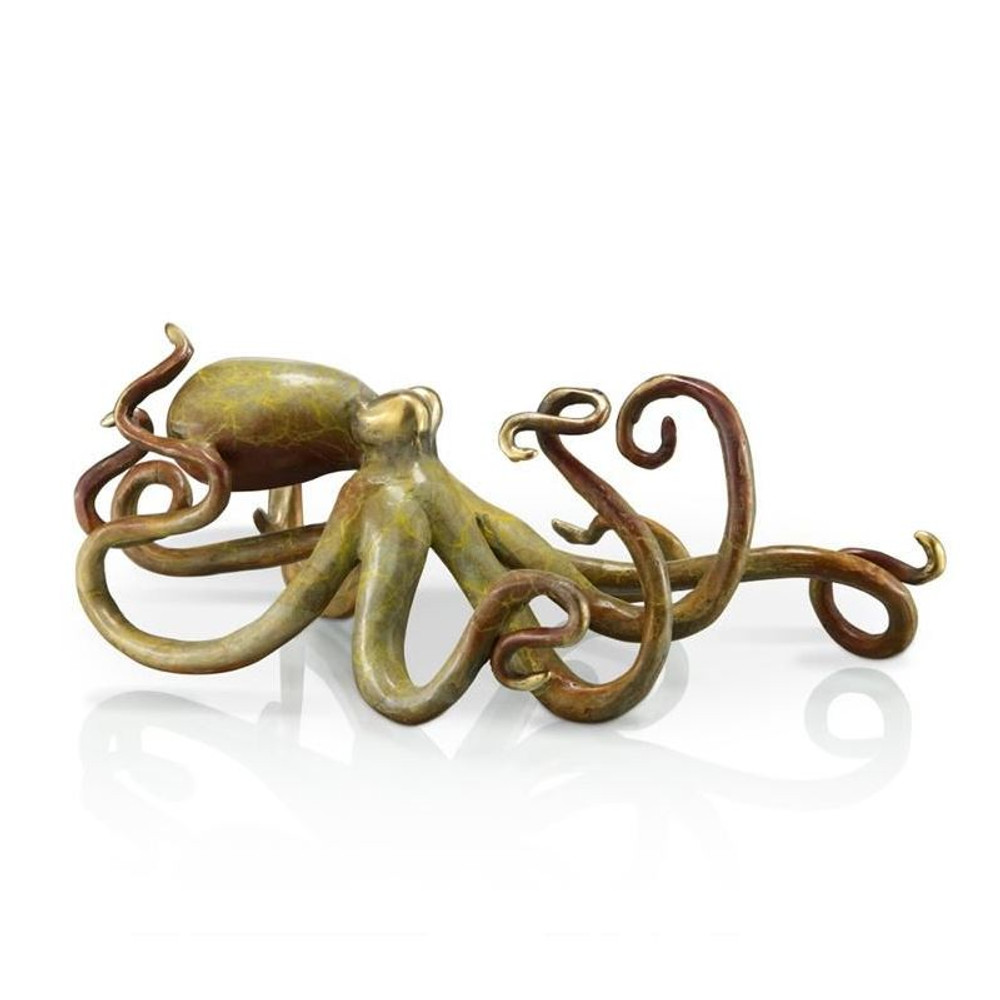 Octopus Tan Sculpture | 80216 | SPI Home