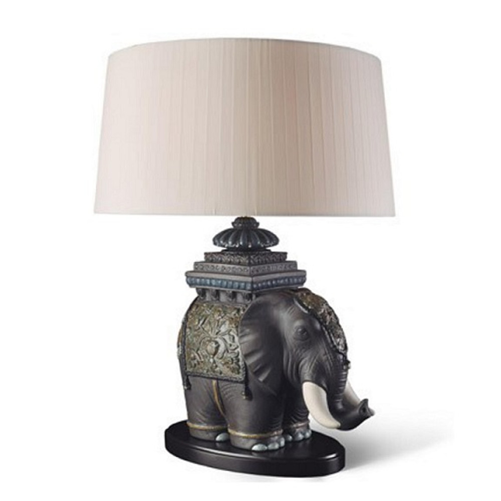  Siamese Elephant Porcelain Lamp | Lladro | LLA01023090