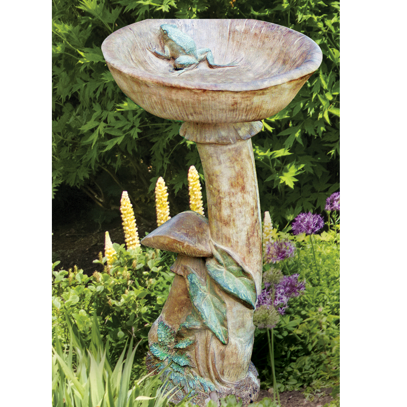 Mushroom Bird Bath All Mushroom Info