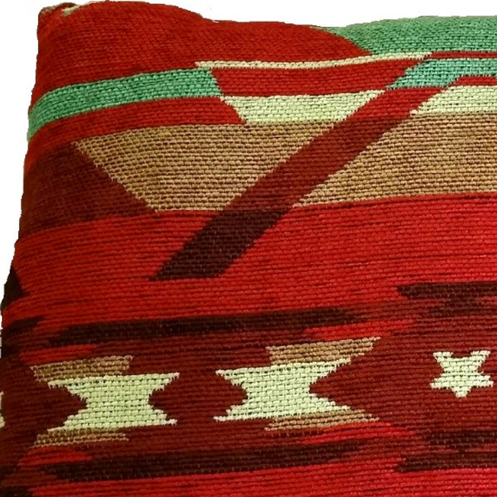 Southwest Flame Tapestry Throw Pillow | Manual Woodworkers | APTQFL -2