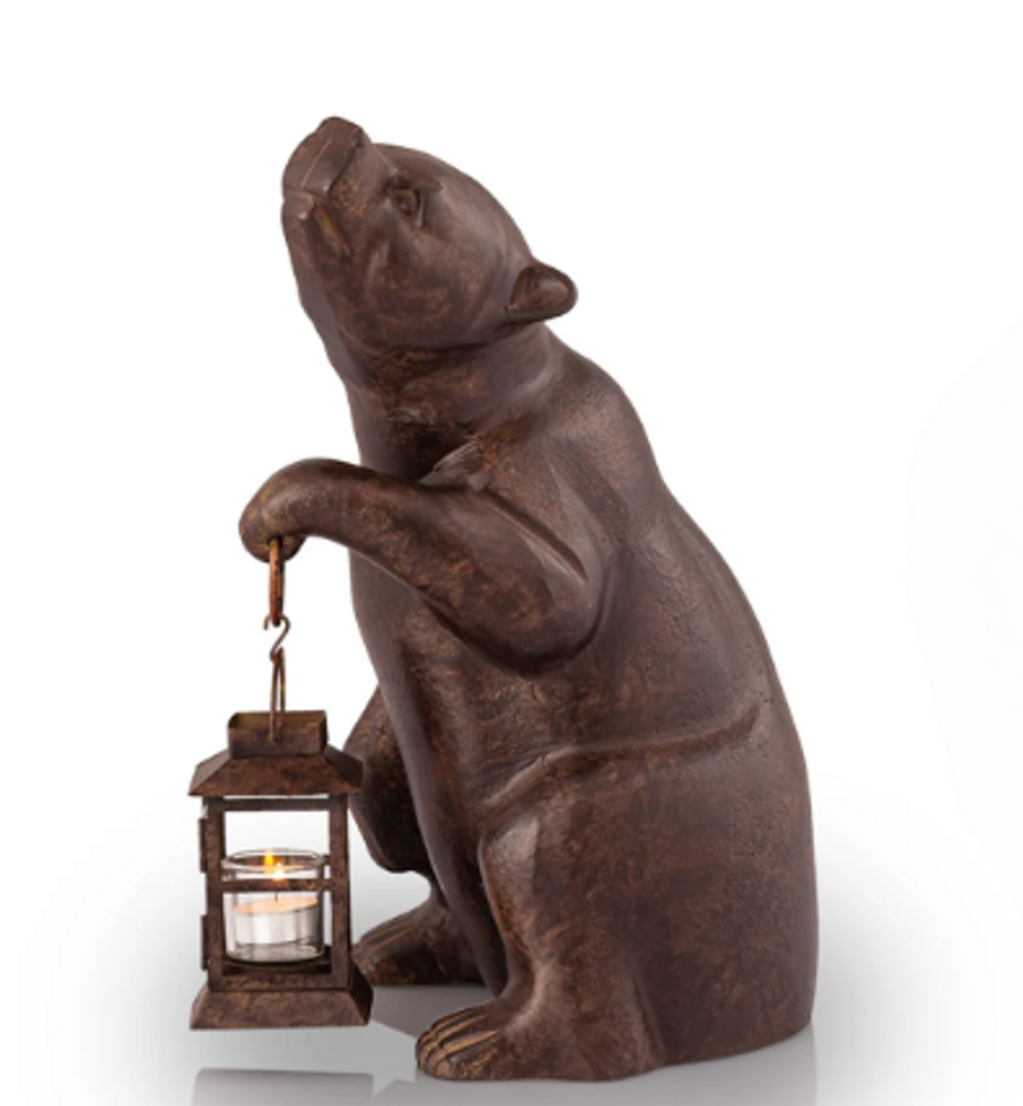 Bear with Lantern | 53034 | SPI Home