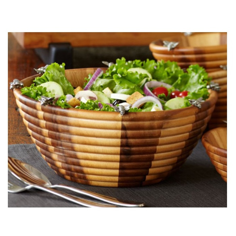 Bee Salad Serving Bowl | Vagabond House | N220BL-1