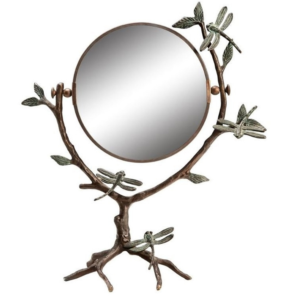 Dragonfly on Branch Vanity Mirror | BP25408 | SPI Home -2