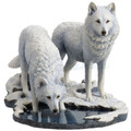 Wolf Sculpture | Winter Warriors | Unicorn Studios | WU77057AA