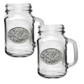 Hummingbird Mason Jar Mug Set of 2 | Heritage Pewter | HPIMJM134