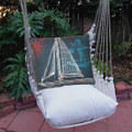 Sailboat Hammock Chair Swing "Latte" | Magnolia Casual | LTTC503-SP