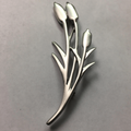Cattails Windswept Pin