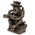 Steampunk Chimpanzee Scholar Sculpture | Unicorn Studios | WU77248A4
