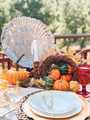 Turkey Holidays Oval Platter | Arthur Court Designs | 102324 