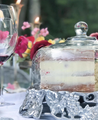Grape Cake Stand with Glass Dome | Arthur Court Designs | 102856