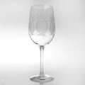 Pineapple White Wine Glass Set of 4 | Rolf Glass | 205427