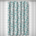 Shell Shower Curtain Nassau | Island Girl Home | SC31