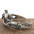 Animal Kingdom Sterling Silver Cuff Bracelet | Kabana | BR199 -2