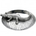 Alligator Chip and Dip Tray | Arthur Court Designs | 103342 