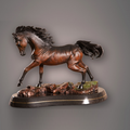 Horse Bronze Sculpture "Wildfire" | Barry Stein | BBSWILDFIRE-2