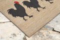 Rooster Neutral Area Rug | Trans Ocean | TOGFTP34187012