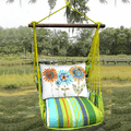 Daisies Hammock Chair Swing "Citrus Stripe" | Magnolia Casual | CTRR805-SP